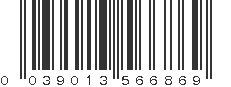 UPC 039013566869