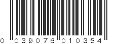 UPC 039076010354