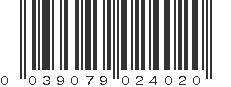 UPC 039079024020