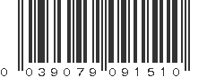 UPC 039079091510