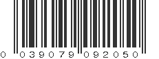 UPC 039079092050