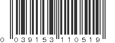 UPC 039153110519