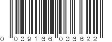 UPC 039166036622