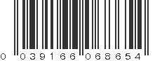 UPC 039166068654