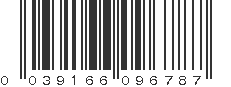 UPC 039166096787