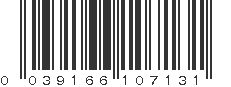 UPC 039166107131