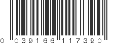 UPC 039166117390