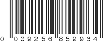 UPC 039256859964