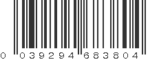 UPC 039294683804