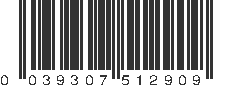 UPC 039307512909