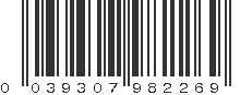 UPC 039307982269