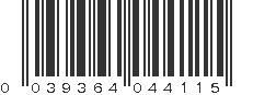 UPC 039364044115