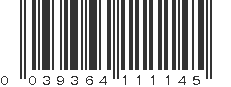 UPC 039364111145