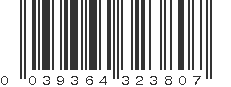 UPC 039364323807