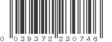 UPC 039372230746