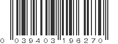 UPC 039403196270