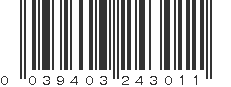 UPC 039403243011