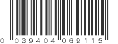 UPC 039404069115