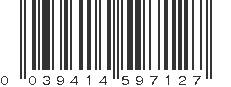 UPC 039414597127