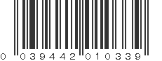 UPC 039442010339