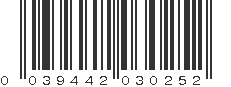 UPC 039442030252