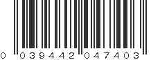 UPC 039442047403