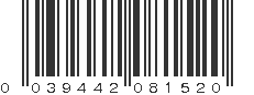 UPC 039442081520