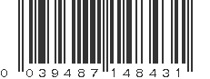 UPC 039487148431