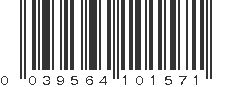 UPC 039564101571