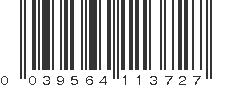 UPC 039564113727