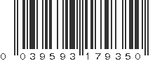 UPC 039593179350