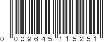 UPC 039645115251