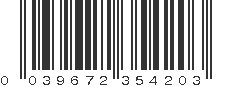 UPC 039672354203