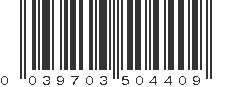 UPC 039703504409