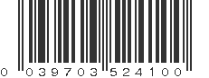 UPC 039703524100