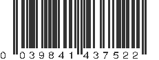 UPC 039841437522