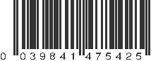 UPC 039841475425