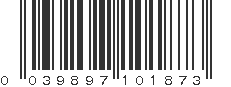 UPC 039897101873