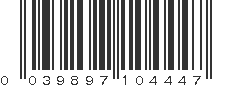 UPC 039897104447