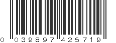 UPC 039897425719