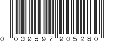 UPC 039897905280