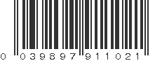 UPC 039897911021