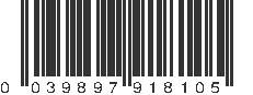 UPC 039897918105