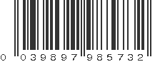 UPC 039897985732