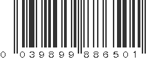 UPC 039899886501