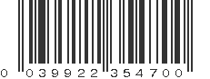 UPC 039922354700