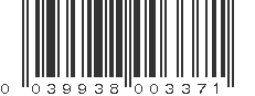 UPC 039938003371