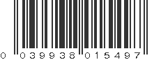 UPC 039938015497