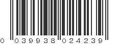 UPC 039938024239