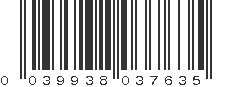 UPC 039938037635